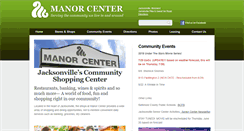 Desktop Screenshot of manorcenter.com